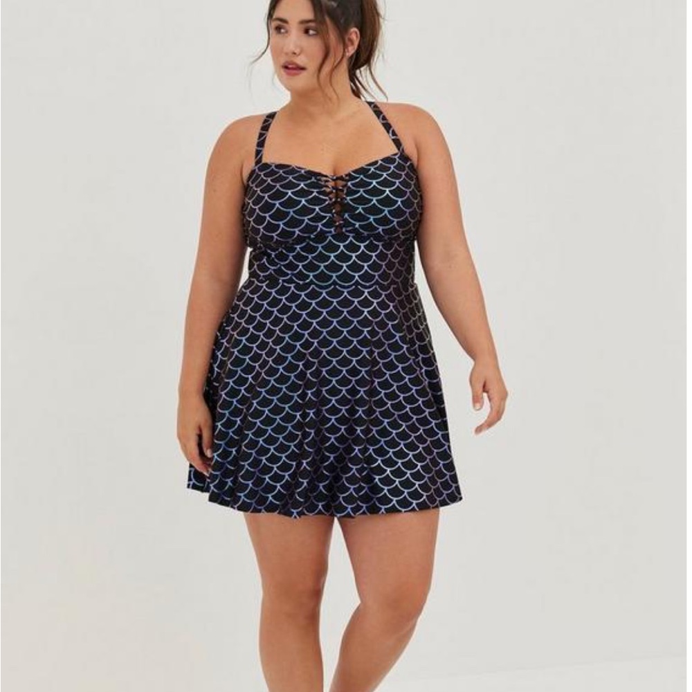 Torrid Mermaid Swim Dress